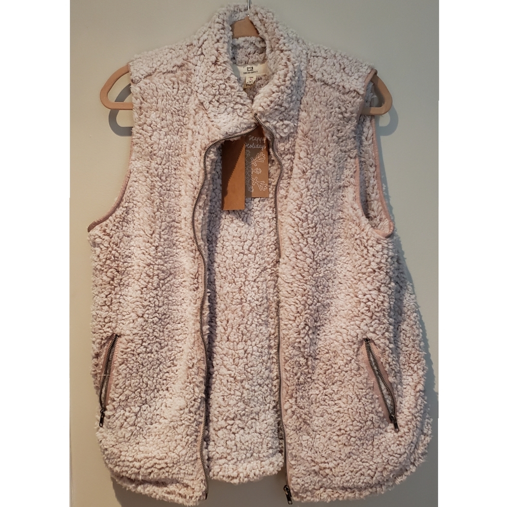 NWT Sherpa Vest